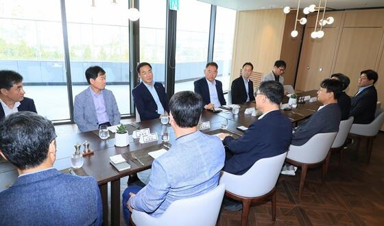 평택시, 삼성전자 평택캠퍼스 임원진과 간담회 개최